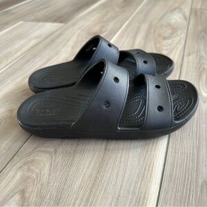 Crocs Classic Sandal V2 Black Men’s 5 Women’s 7 Slide Comfort Slip-On